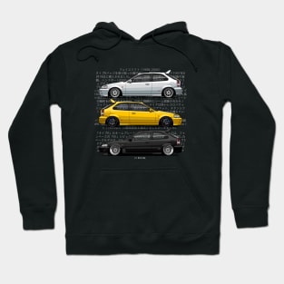 Civic's Ek - Type R Hoodie